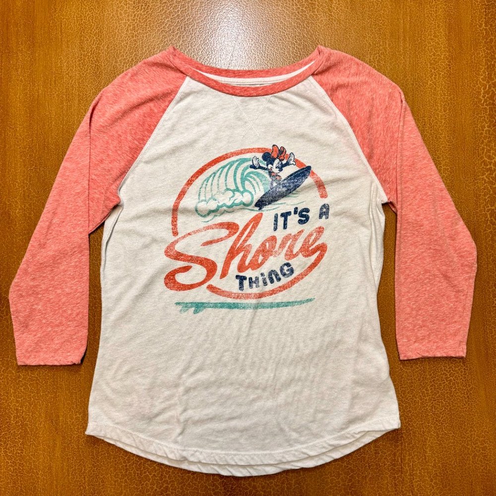 Disney Parks - It's a Shore Thing - 3/4 sleeve - Size Medium